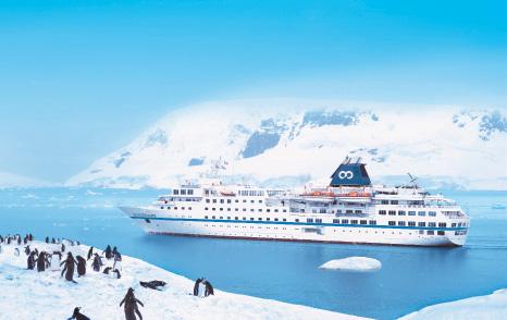 THE RIGHT SHIP = THE BEST EXPERIENCE RCGS Resolute RCGS Resolute offers exceptional onboard facilities and provides an ideal platform for exploring Antarctica.
