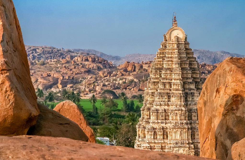 Ancient temples amongst boulders in Hampi Journey along the Malabar Coast Southwest India 27 January 11 February 2018 A really enjoyable informative