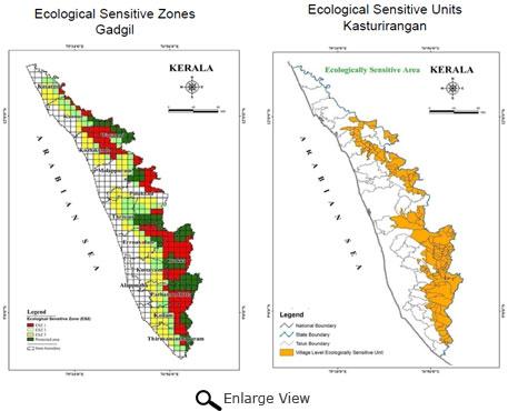 The ESA identified for conservation by WGEEP was reduced from 1,29,037 sq.km to 59,940 sq.