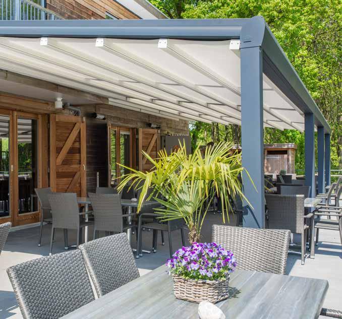 The Sun & Rain Awnings provide the same high level of sun protection that our standard range of Sun Awnings offer, however, unlike the standard Sun Awnings, the Rain Awnings can be used in heavier