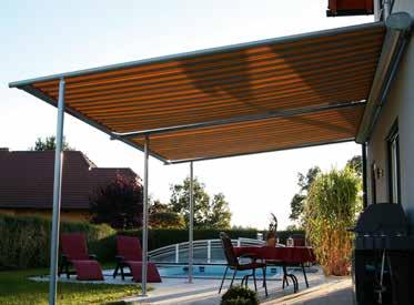 Nationwide Sun & Rain Awnings can be manufactured using a variety of different frame colours to effortlessly blend with your property.