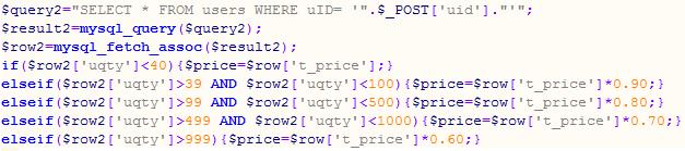 atribut uid jednak vrijednosti uid proslijeđenoj metodom $_POST().