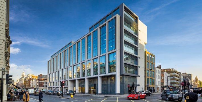 6 ELM YARD, WC1 LET TO ADGENDA MEDIA, MARKS SATTIN, SHARPE PRITCHARD AND IMRAN KHAN & PARTNERS Elm Yard is a newly refurbished office building across 12 floors, providing a total of 51,200 sq ft of