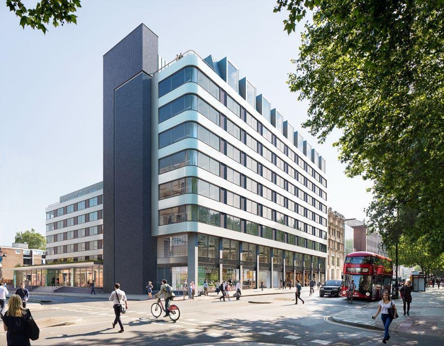 1 2 1 160 OLD STREET, EC1 160,000 sq ft mixed use development, including 153,000 sq ft of office space with terraces on every floor, a 4,000 sq ft main entrance with interconnecting café & tenant