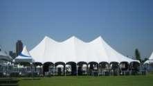 Page 6 EPIC POLE TENTS Tent Size Standing Seated Price 40 x 40 270-320 160-200 $1,200.00 40 x 60 400-480 240-300 $1,800.