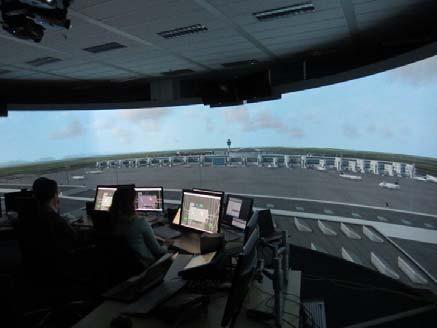 DLR.de Chart 14 3.3 Test Environment SASIM-2 Simulator at Frankfurt Airport With configurable traffic and weather conditions (good vs.