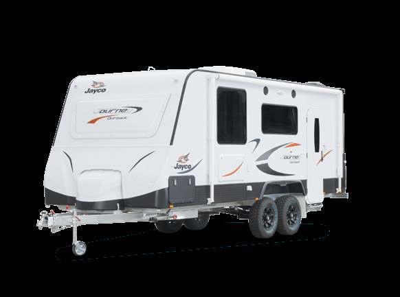 at a more affordable price. JTECH SUSPENSION Jayco Outback Journey Caravans come with a precision manufactured suspension system (N/A Freedom).