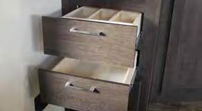 Full Extension Ball Bearing Drawer Guides Allow You to Access The Whole