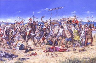 Battle at Marathon Persians were caught off
