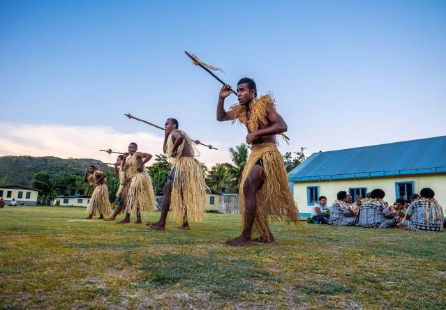 Volleyball, snorkel, swim or explore the island. This evening join the festivities and entertainment of a Fijian Village at Gunu for a traditional Fijian Feast, Lovo and Cultural performance, Meke.