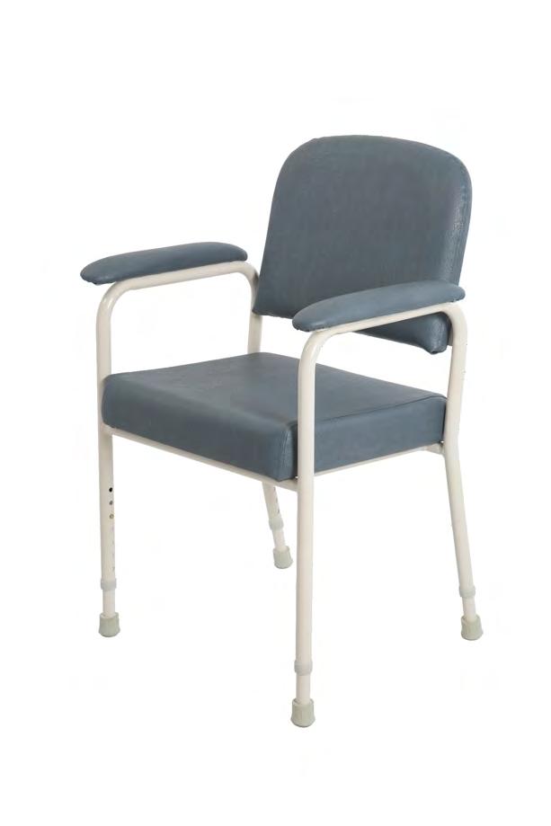 LOW BACK CLASSIC DAY CHAIR A versatile, low back orthopaedic chair 0 mm CHP08000 CHP0800 Low Back Classic Day Chair - Champagne Vinyl Low Back Classic Day Chair - Slate Vinyl Contoured Backrest