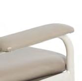 adjustable backrest cushion provides improved ergonomics, comfort and postural support Height Adjustable Easy push