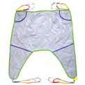 patients This sling is appropriate to remain in situ for longer periods of time and swivel