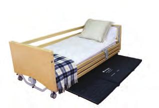 12 BEDROOM BEDROOM 13 Adjustable Backrest Support Sitting upright in bed The angle of the frame can be easily
