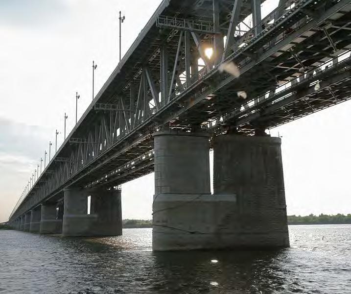 Projects in Russia & CIS Railway Bridge over Amur River, Khabarovsk, Russia CJSC «Russian