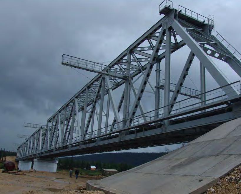 Projects in Russia & CIS Railway bridge on the linetommot-kerdem BC Mosstroy-9