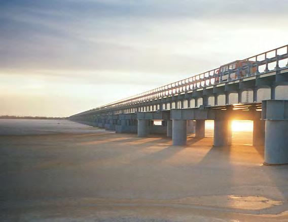 Projects in Russia & CIS Bridge over Chaivo Gulf (Sakhalin Island, Russia) Total square