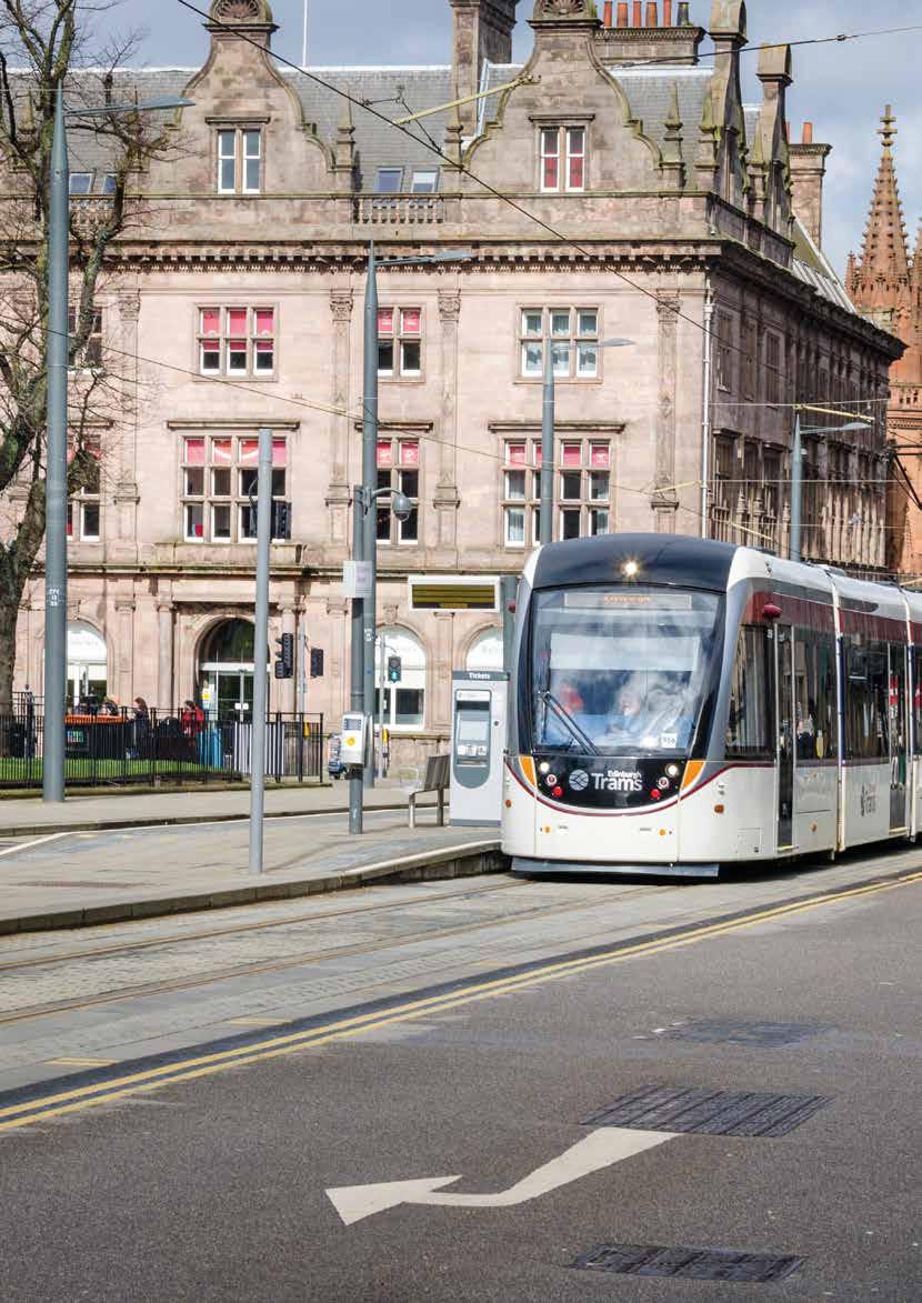 The introduction of the tram in 2014 has assisted