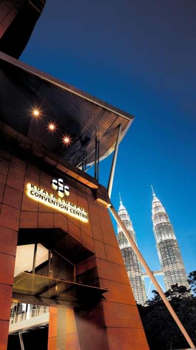 Kuala Lumpur Convention Centre: The Centre offers 25,259m 2 of flexible function space.