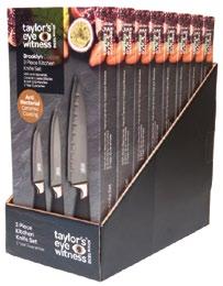 COATED CARVING SET.
