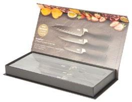 INCLUDES PARING, ALL PURPOSE & SANTOKU KNIVES