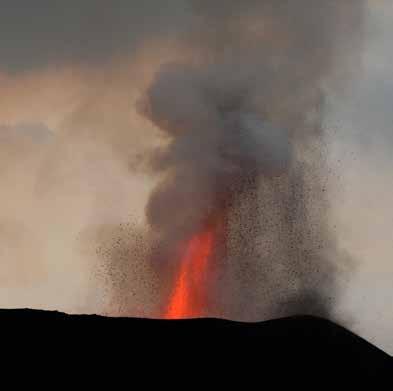 nyiragongo shelters - A night on the Volcano - On the edge