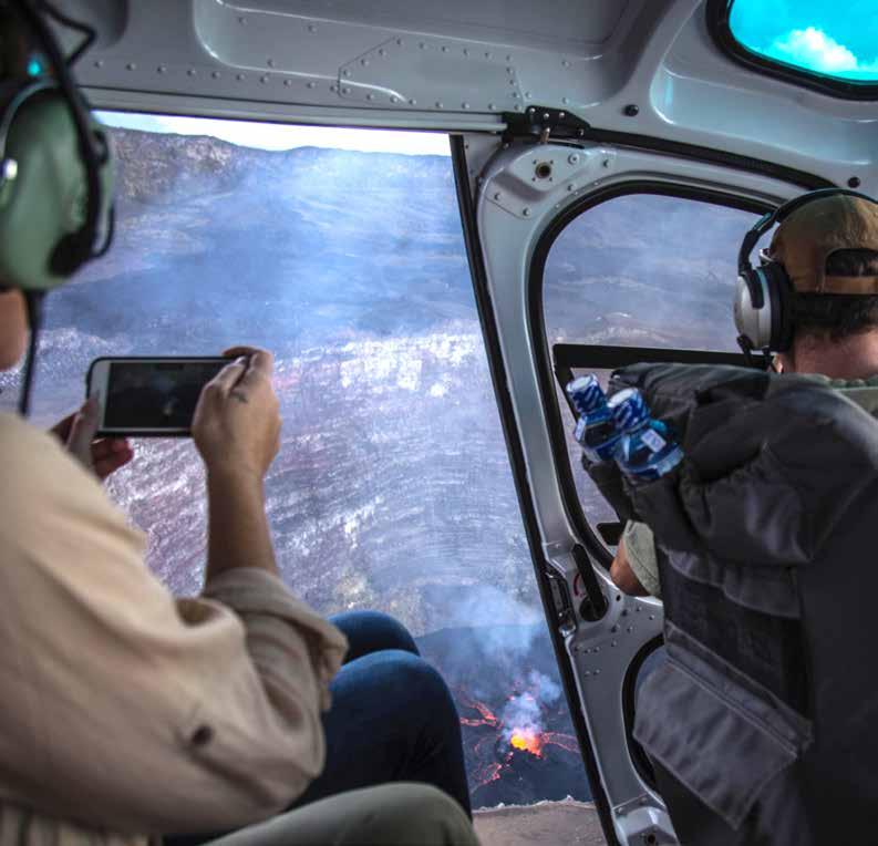 Tropic Private helicopter and pilot / guides are provided by a leading air charter company based in East Africa, specialising in heli-safaris and adventures, with more than 14 years of experience in