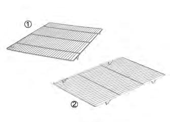 PASTRY Baking trays, baking supports and working mats Wire grate with feet, stainless steel 333.60N 333.