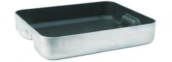 NON-STICK Non-stick aluminium CHOC 5 layers Roasting pan, handles - Thick aluminium Code Designation L.cm W.cm H.cm Th.mm Kg 766.30 Total length : 36 cm 30 30 6,5,9 766.