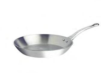 ST/STEEL COOKWARE Stainless steel frypan Code Designation Ø H.cm Th.mm Kg 37.0 0,7 0,69 AFFINITY 37.,7, 37.8 8,5,7,3 37.