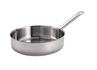 ST/STEEL COOKWARE APPETY Sauté-pan, st. steel handle, without lid Code Designation Ø H.cm Liters Th.mm Kg 367.N 367.8N 8 367.