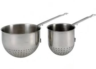 ST/STEEL COOKWARE APPETY Stainless steel pasta-cooker with handle + hook Code Designation Ø H.cm Liters Th.mm Kg 3.