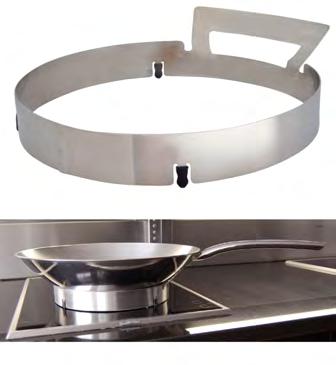 Enables to seal and cook food with little fat for a dietetic and natural Asian cuisine. Opimized weight of the wok to cook effortless. Thanks to the thickness of 5/0 the wok is both solid and light.
