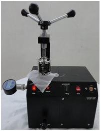 3223 Fatma ÇİTOĞLU and Bestem ESİ Figure 14. Digital Bursting Strength Tester 4.3. Air Permeability Tests Air permeability is an important factor in the performance of such textile materials as gas filter, fabrics for air bags, parachutes.