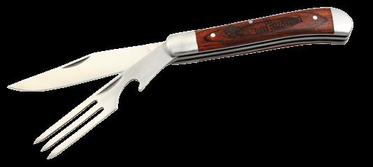 POCKET KNIFE PART# SK-426BS HANDLE: Maple Burl Wood with