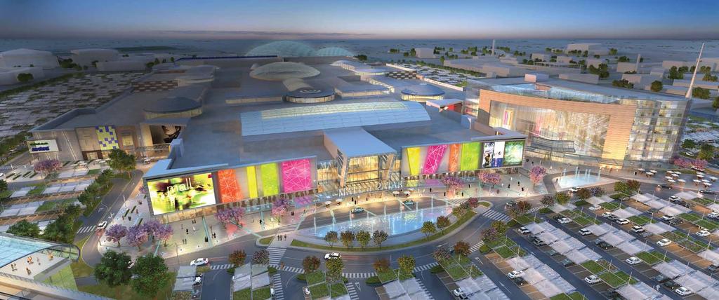 THE NATION'S MALL Destined to be the largest retail experience in Qatar when it opens its doors in September 2015, the Mall of Qatar will bring together world-class luxury