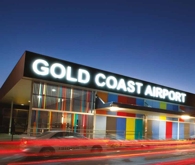 6.4 TERMINAL 6.4.1 Design Principles It is recognised that Gold Coast Airport has become a significant gateway to the region, facilitating over six million passengers per annum.