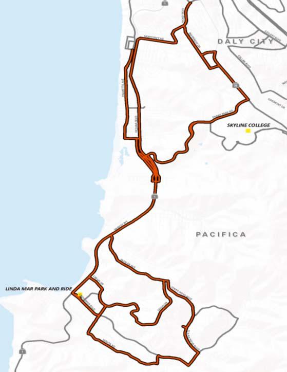 Coastside Route Proposals Route