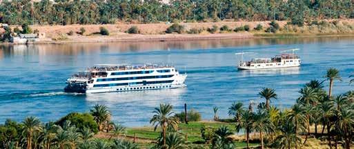 meals on cruise Activities, sightseeing & entrance fees as per itinerary VISIT: Rediscover what made Egypt such a powerful Empire on this deluxe small group journey.
