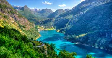 Jul, 05, 12, 19, Aug, 02, 09, 16, 30 Sep, 07 & 14 Oct 2018 NORWEGIAN FJORDS 9 NIGHTS FROM $ 2329 * PP TWIN SHARE IN AN INSIDE STATEROOM, CAT.