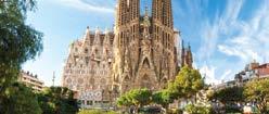 Barcelona Highlights Half Day Artistic Barcelona Half Day Departs: Daily 1 Apr 18 31 Mar 19 Begin with a drive up the elegant Paseo de Gracia, to see the most famous Gaudi houses, Casa Battló and La
