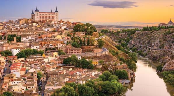 Toledo Gems of Southern Spain This coach tour visits the cities of Cordoba, Seville, Ronda, Granada and Toledo. It includes the world famous Alhambra complex and Generalife Gardens.