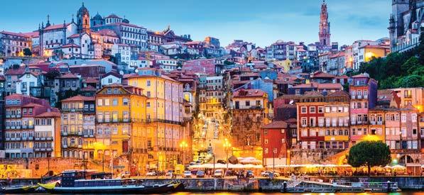 Portugal Tours The below packaged itineraries are samples of places you may visit, they will provide you with the most amazing experience and cover most of the cities Portugal is known for.
