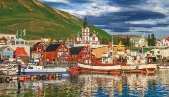 Here in the early 1900s, a booming economy due to the herring industry resulted in a prosperous town with some marvellous Icelandic architecture.