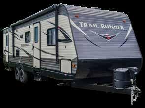 Length: 26' 9" Height: 11' 0" Dry: 4,678 Hitch: 486 TR SLE 24 PANTRY DOUBLE BUNK BEDS Length: 22' 11" Height: 10' 9" Dry: 3,998 Hitch: 378