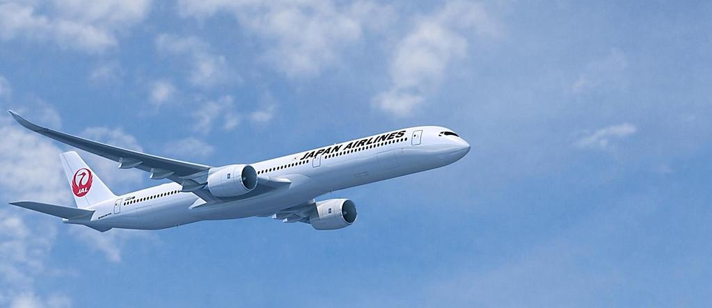Japan Airlines places 31 firm orders, 25 options for the A350 XWB