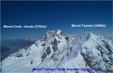 Mount Tasman / Horo Koau Trip Notes All material Copyright Adventure Consultants Ltd 2017-2018 Mount Tasman (3,498m / 11,378ft) is considered by many to be the most beautiful peak within the Aoraki