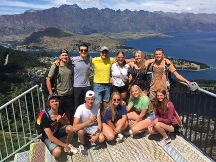 No refund or discount will be given to students leaving the trip outside of Wellington or Picton on Day 15. Students must be at Hotel Waterloo & Backpackers between 11-11.