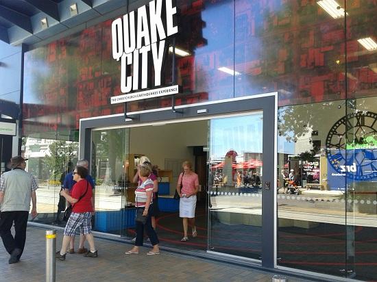 Quake City is an important attraction it helps visitors understand our earthquake story 2013/14