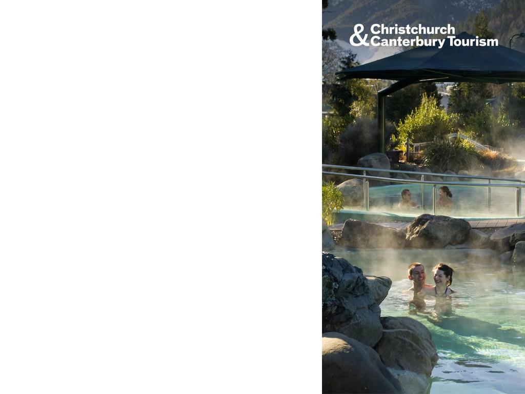Canterbury Tourism Partnership Projects 3 x Australian Marketing campaigns Visitor insights research Akaroa cruise arrival